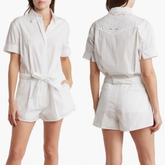 rag & bone Pants - Rag & Bone Surplus Cotton Romper